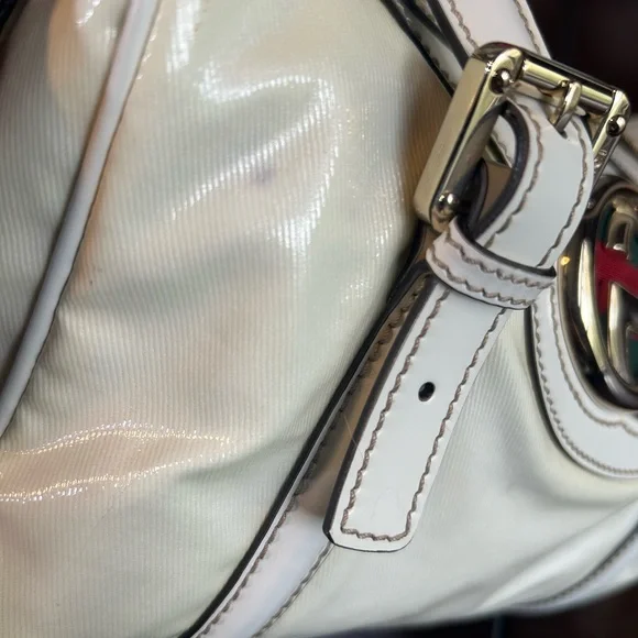 Gucci Sherry Line Interlocking G Mini Boston
Leather Tote Bag Shoulder - Picture 7 of 17